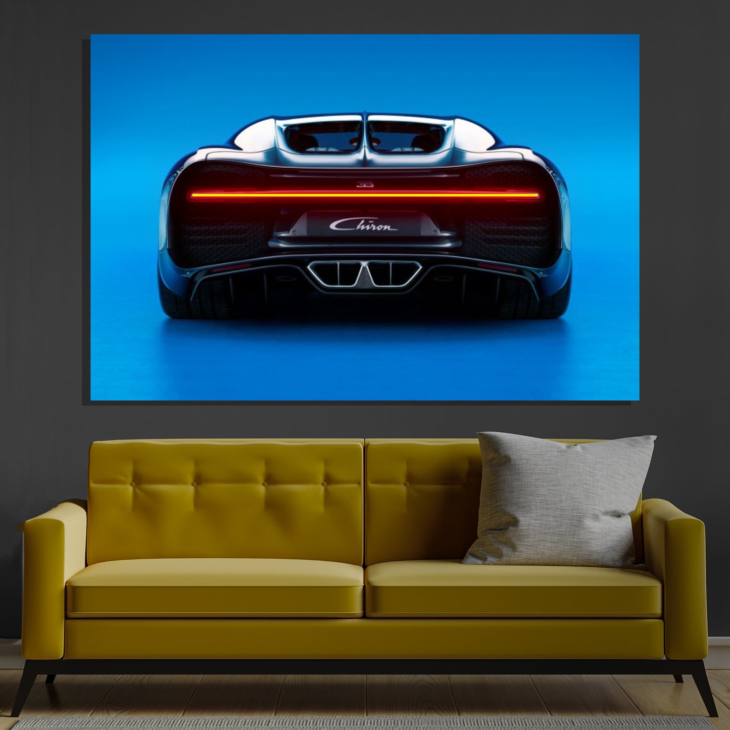 Neon Car Artwork