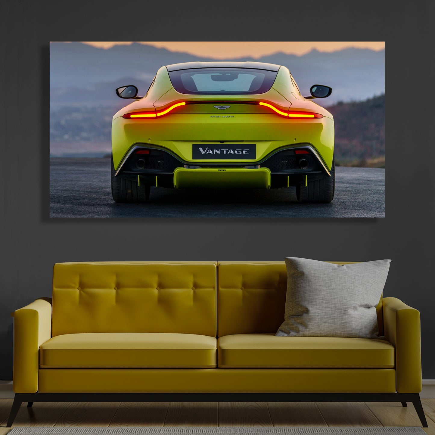 Neon Car Artwork