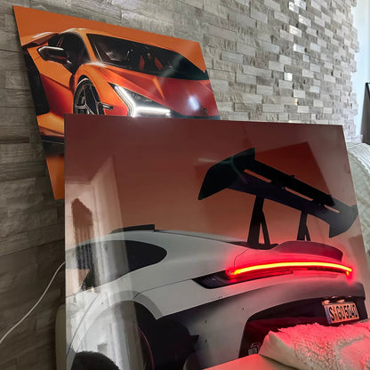 Neon Car Artwork
